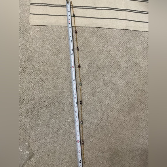 Vintage Venetian Wedding Cake Beads Opera Length Necklace - Picture 7 of 7